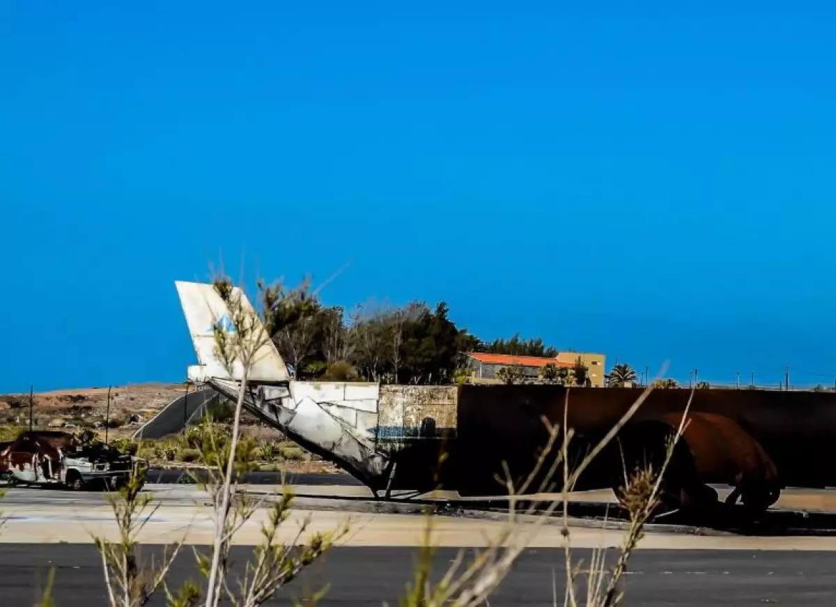 Самолет сгорел при посадке с чиновниками в Конго