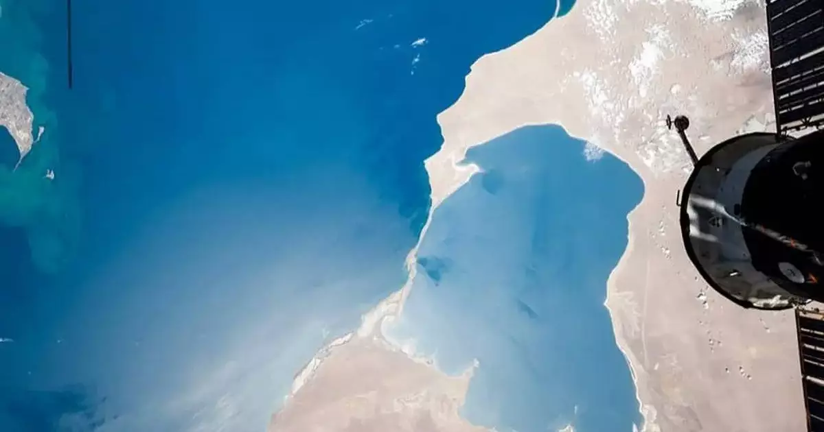  Ғарыштан түсірілген Каспий теңізінің жаңа суреттері пайда болды 