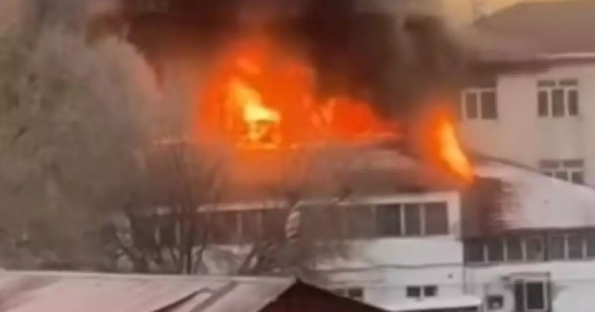  Түркістан облысында тұрғын үй өртеніп, 12 адам қаза тапты 