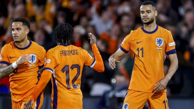 Нидерланды ӘЧ-ге іріктеуде үш минутта төрт гол салды