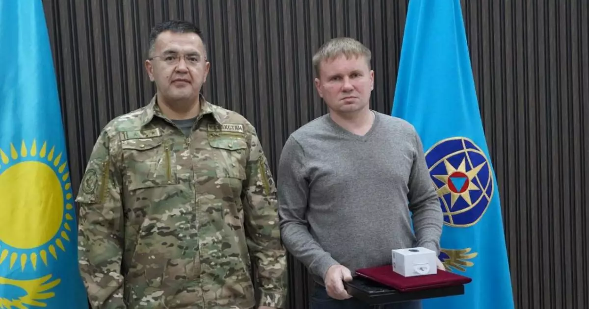  3 баланы құтқарып қалған Көкшетау тұрғыны марапатқа ие болды 