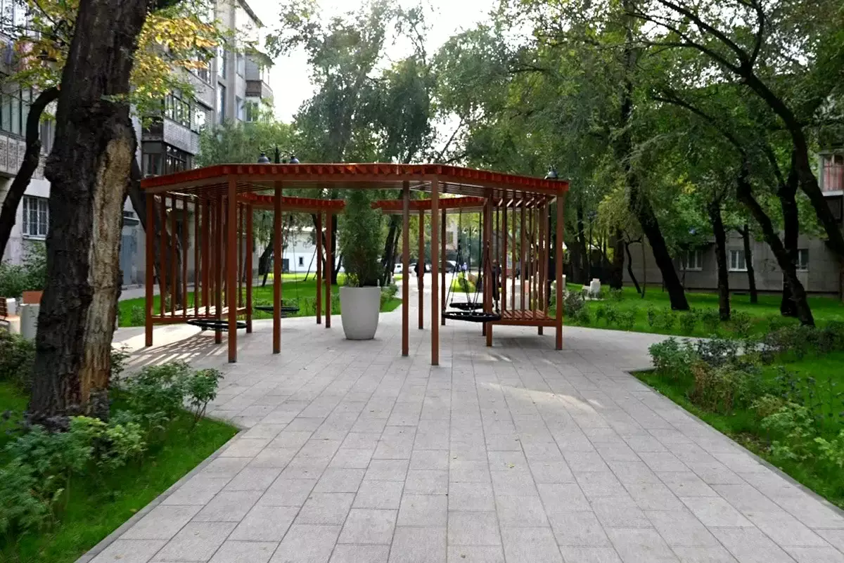 Турксибский район Алматы завершил самый масштабный сезон благоустройства