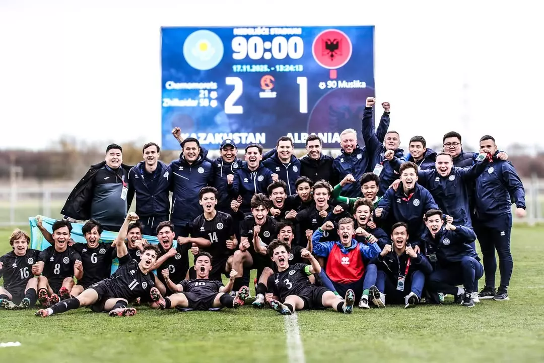 Қазақтың жас футболшылары Еуропа чемпионатына шығуға бір табан жақындады