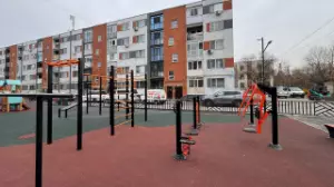 Наурызбай ауданында аулалар мен қоғамдық кеңістіктер жаңартылды