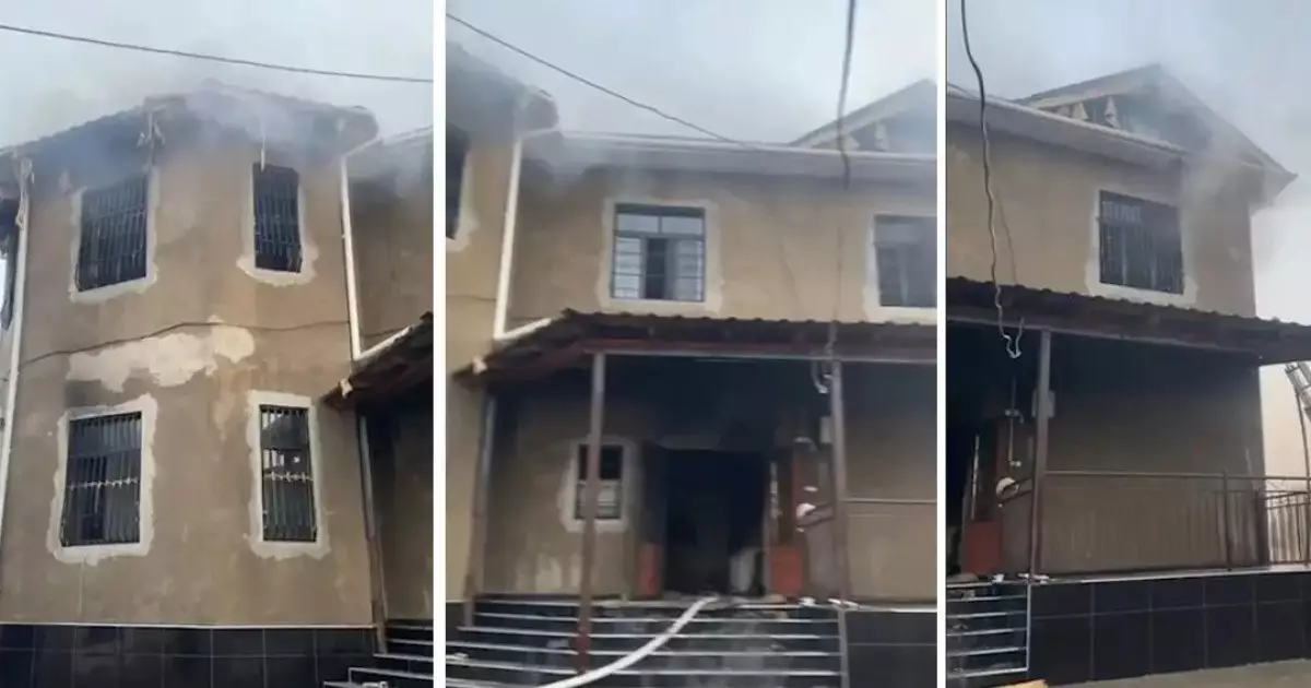  «Ең кішісі – бір жаста»: Жетісайдағы өртте бір үйдің бес баласы қаза болды (ВИДЕО) 