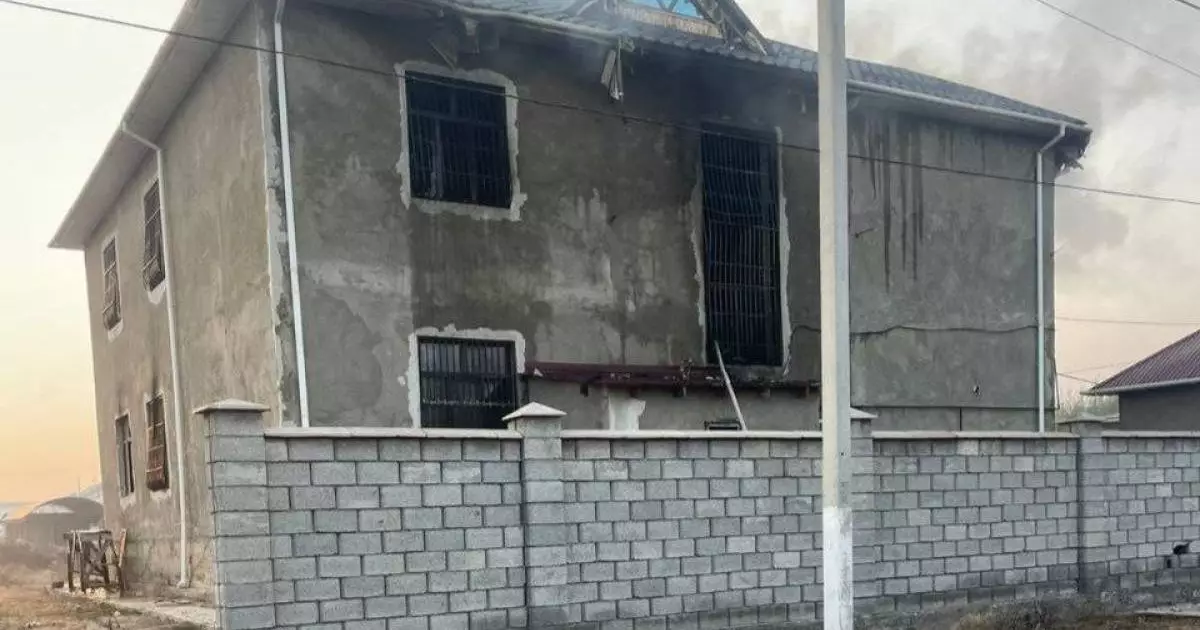  Жетісайдағы өрт: Қаза тапқандардың ең кішісі бір жаста болған 