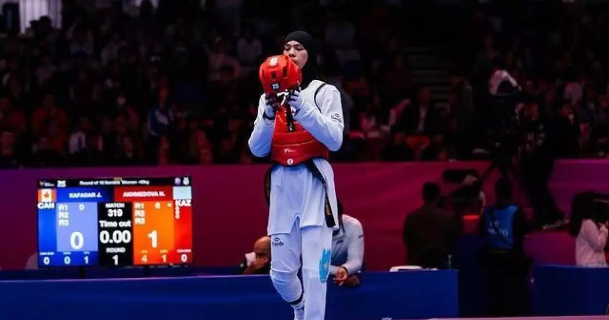  Таеквандошы Нодира Ахмедова Қатарда өткен турнирде жеңіске жетті 
