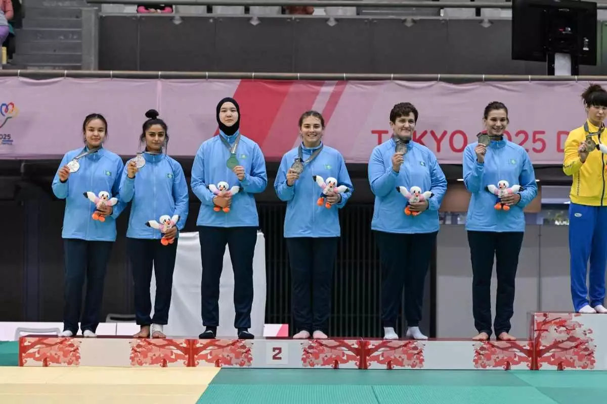 Сборная Казахстана по сурдо дзюдо стала сильнейшей в мире