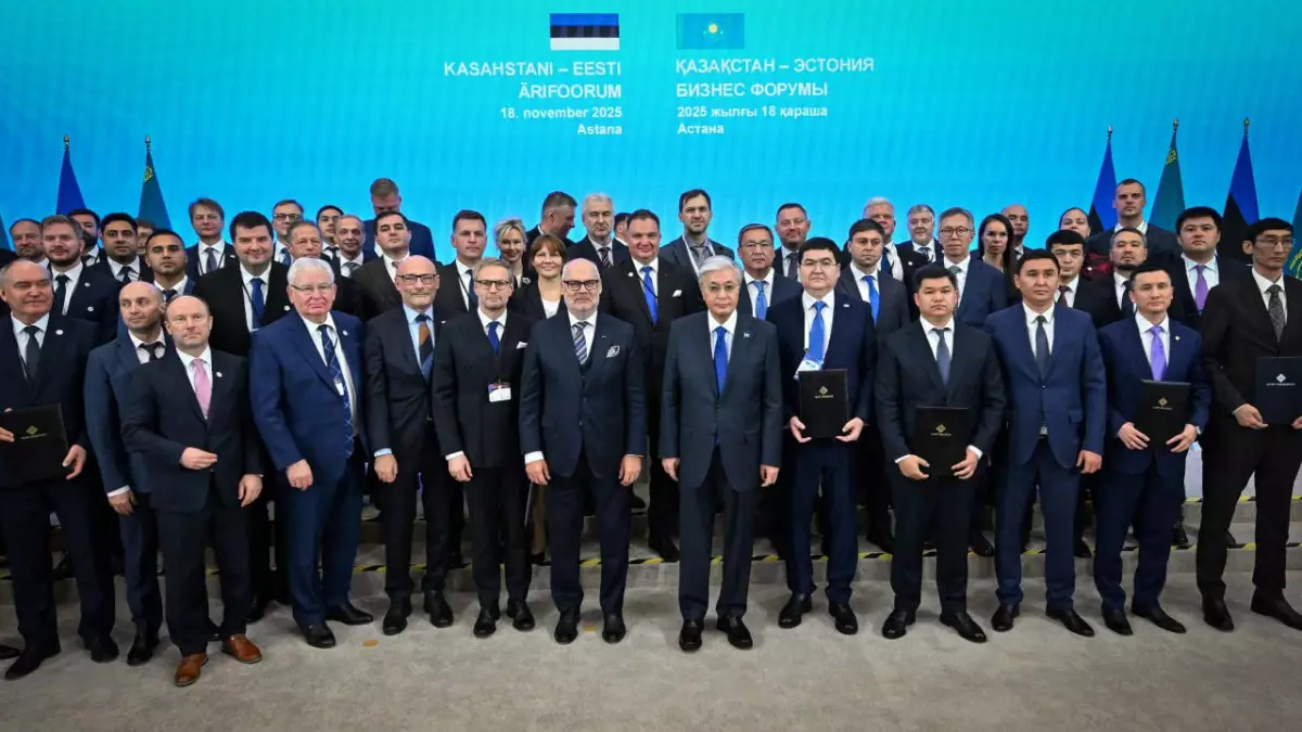Қазақстан мен Эстония 517 млн доллар келісімдерге қол қойды