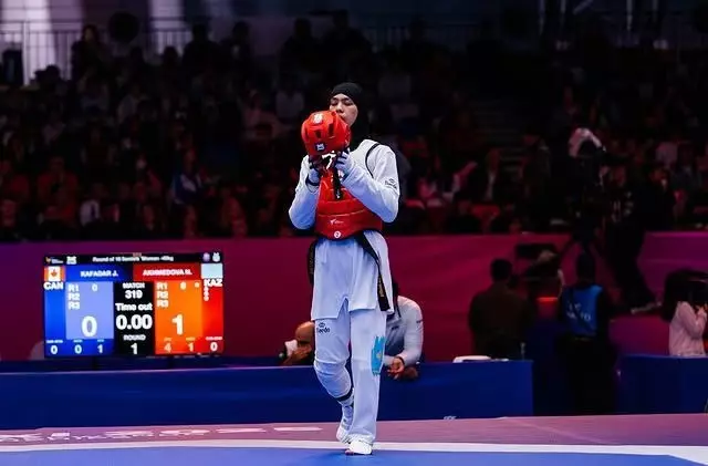 Казахстанка выиграла золото на международном турнире в Катаре