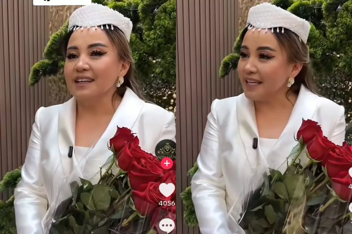 «Дауысы шәңкілдеп»: Бейбіт Сейдуалиеваның тойда масқарасы шықты (ВИДЕО)