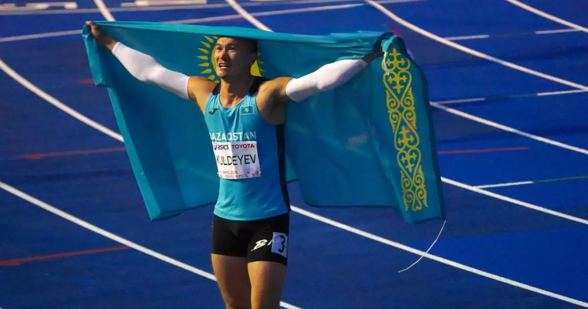  Жеңіл атлет Нұрсұлтан Көлдеев Сурдлимпиада ойындарының қола жүлдегері атанды 