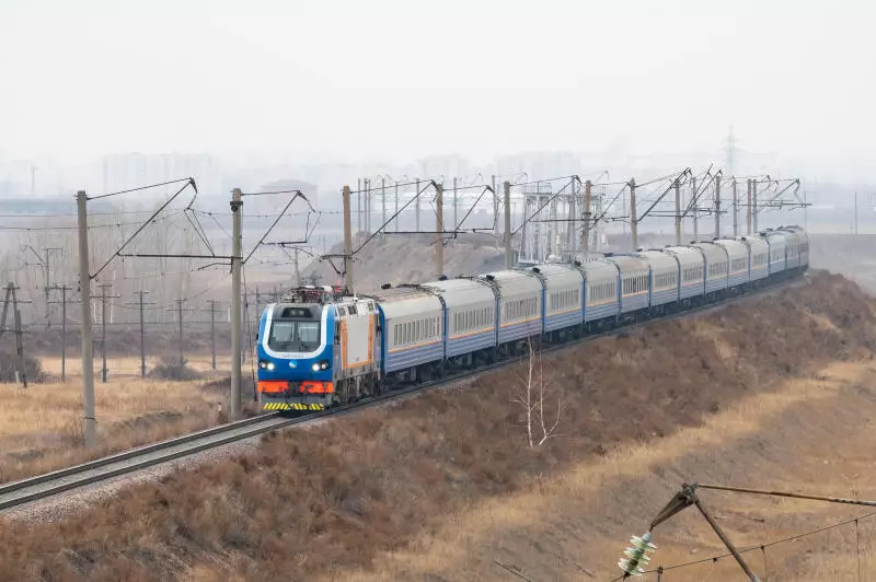 Российский железнодорожный экспорт через Казахстан достиг рекордного уровня.