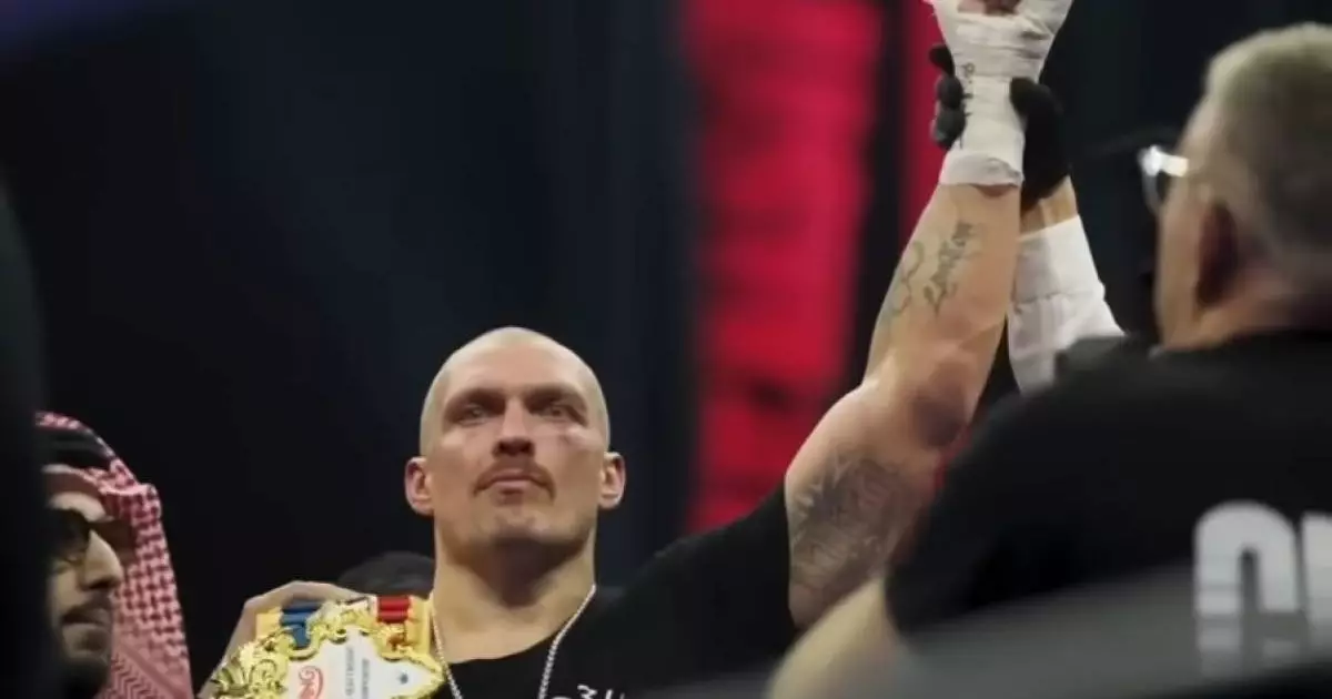  Украиналық боксшы Усик енді абсолютті әлем чемпионы емес 