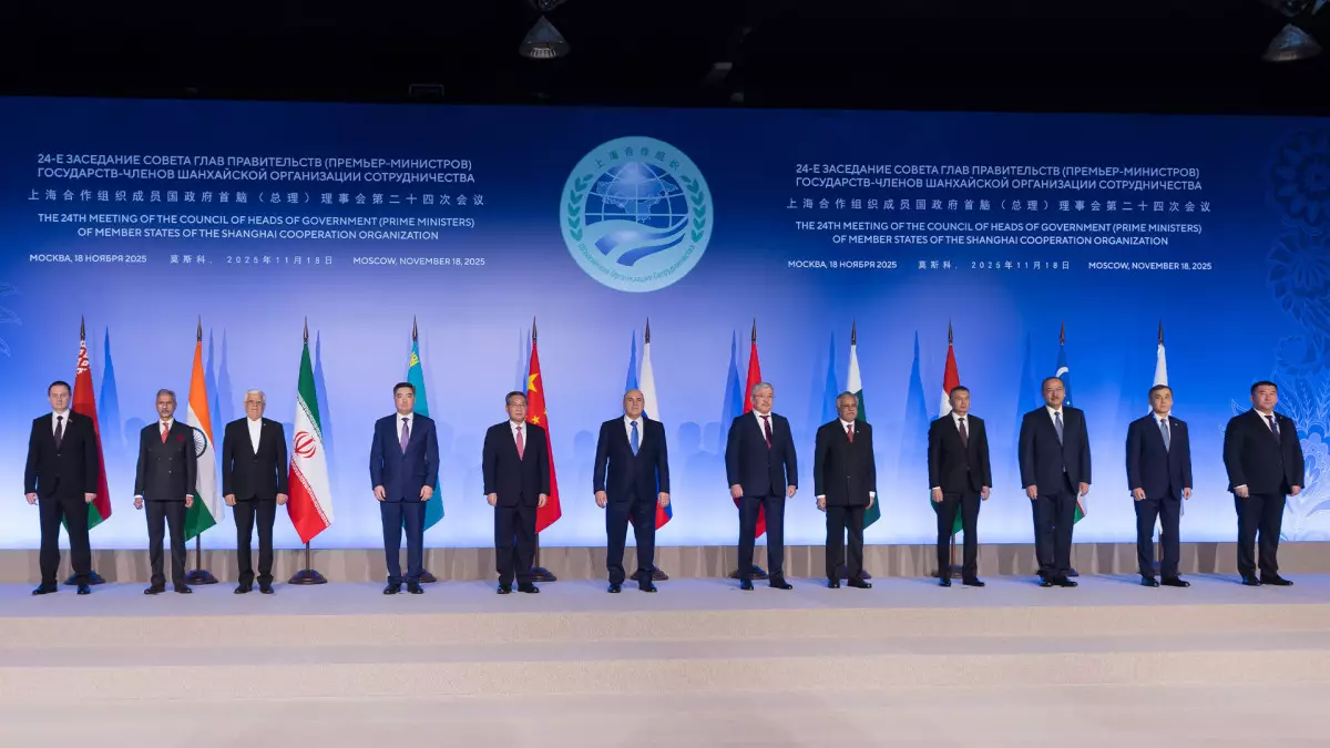 Олжас Бектенов Мәскеуде өткен ШЫҰ Үкімет басшылары кеңесінің отырысына қатысты