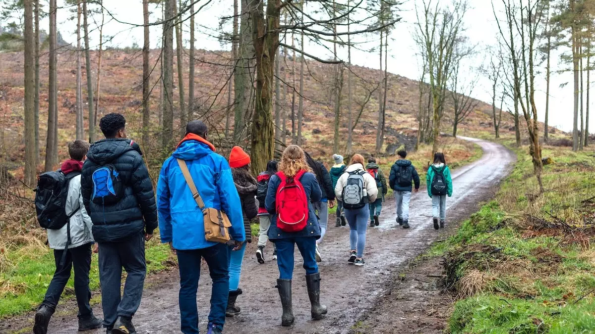 В школе штата Мэн вместо наказания учеников отправляют на прогулки на свежем воздухе.