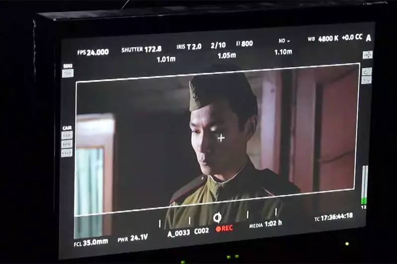 В Минской области кинематографисты Беларуси, Казахстана и России снимают фильм.