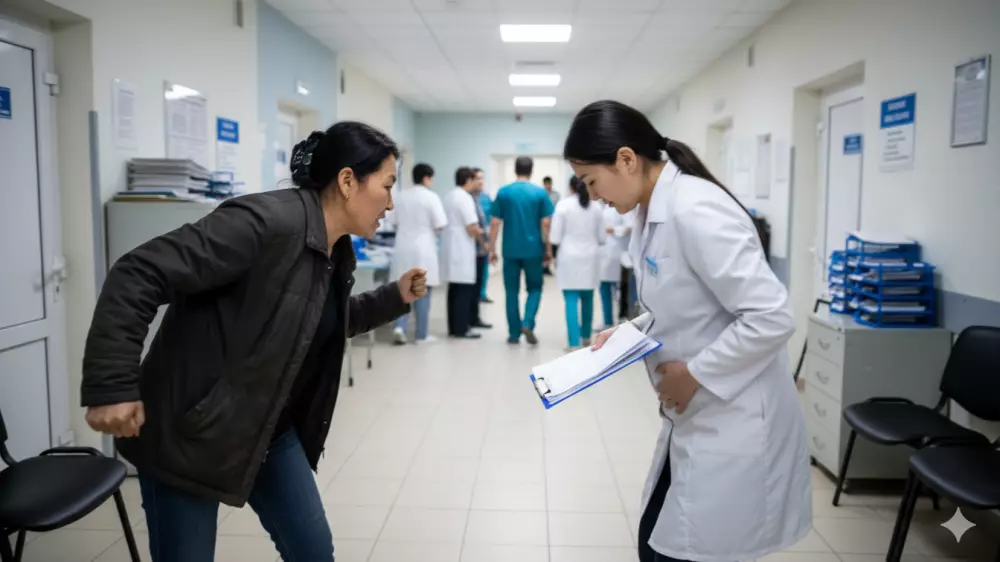 Нападение на беременного врача в Кызылорде признали мелким хулиганством — муж возмущён