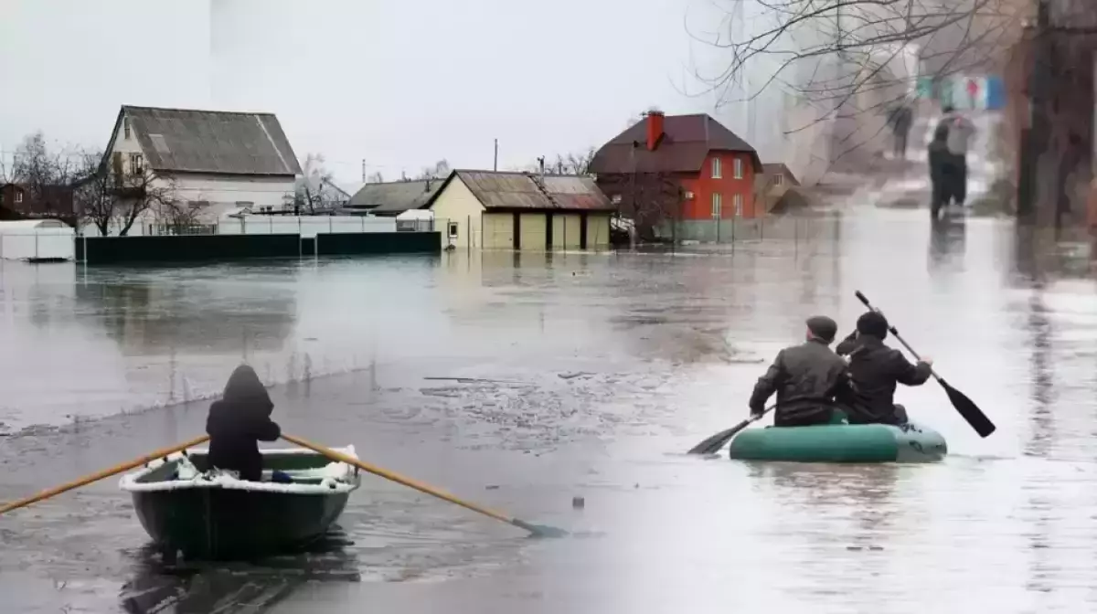 Су тасқынынан кейін берілген жаңа үйлер бір қысқа жетпей қирай бастаған