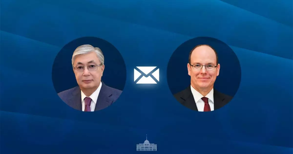  Президент Монако Князіне құттықтау жеделхатын жолдады 