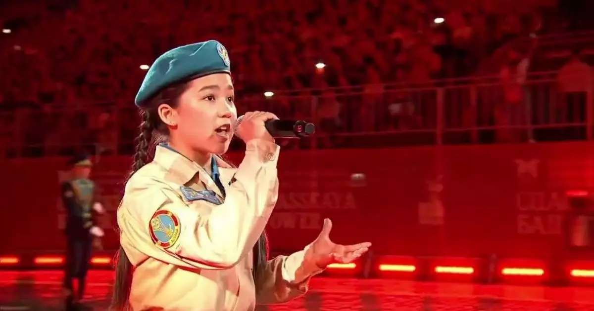  «Жас сарбаз» балалар студиясының тәрбиеленушісі «Голос. Дети» байқауының финалына өтті 