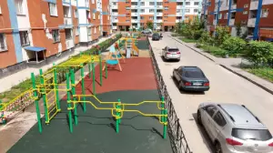 Алматының Алатау ауданында 31 қоғамдық кеңістік пен 16 аула жаңартылды