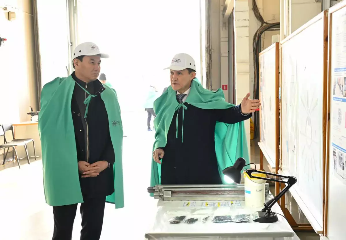 Алматы әкімі елдің негізгі ядролық ғылыми институтының жұмысымен танысты