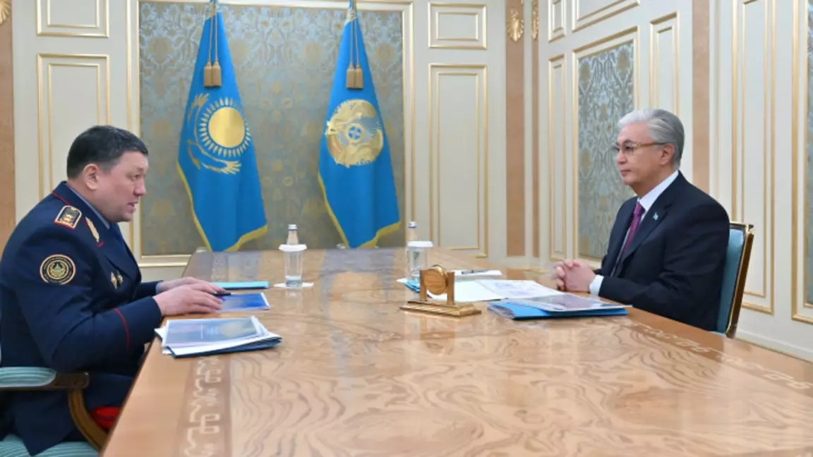 Президент Ішкі істер министрін қабылдады