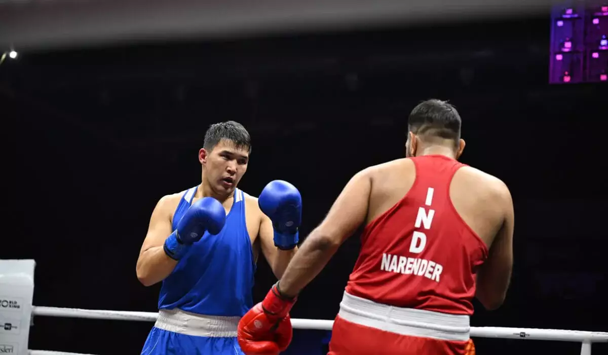 Сапарбай и Магауяева выиграли бронзу на финальном этапе Кубка мира по боксу