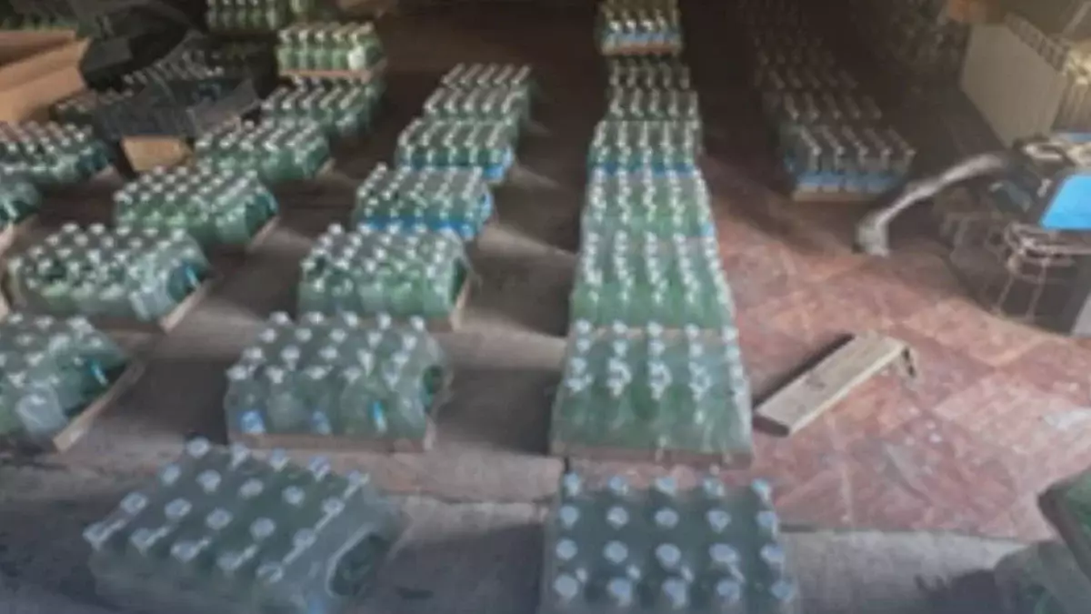 Шымкентте алкоголь өндіретін жасырын цех анықталды