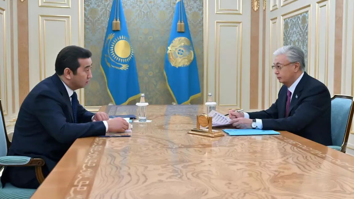 Ауыл шаруашылығы министрі Сапаров Тоқаевқа есеп берді