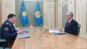 Мемлекет басшысы Ішкі істер министрі Ержан Сәденовті қабылдады