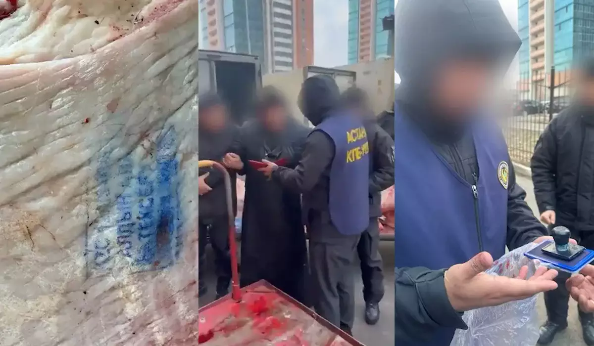 Печать за деньги: в Астане раскрыли подпольную схему продажи мяса без разрешений (ВИДЕО)