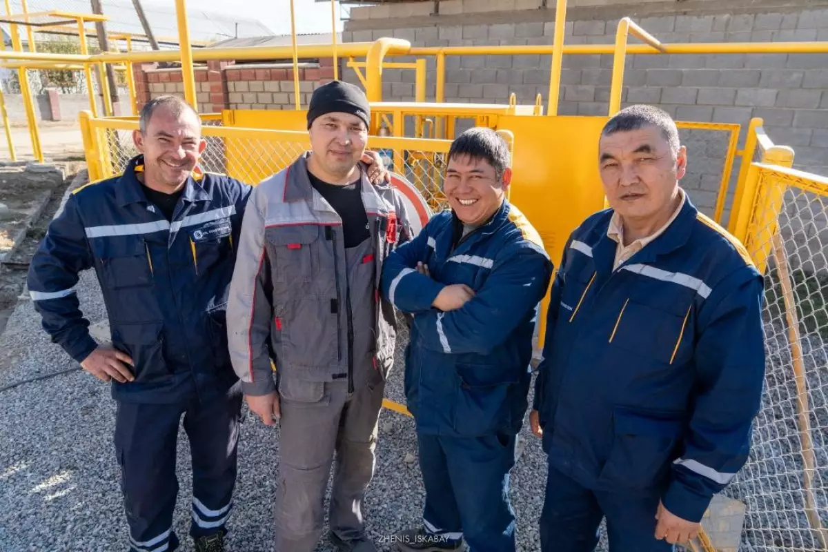 В Жетісу доступ к газу получила половина населенных пунктов приграничного Панфиловского района
