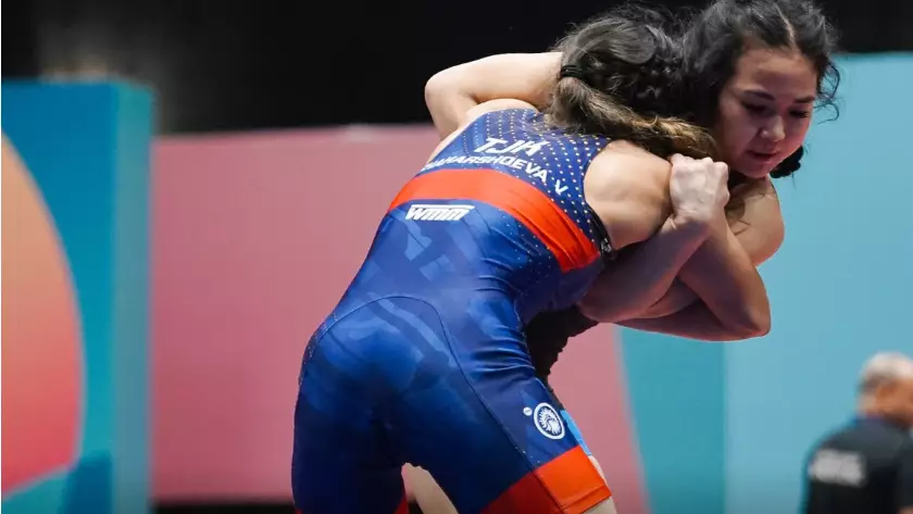 Зейнеп Баянова әйелдер күресінен Ислам ойындарында үшінші орын алды