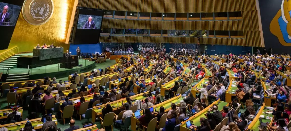 Генассамблея ООН приняла резолюцию об «олимпийском перемирии» на период Игр-2026