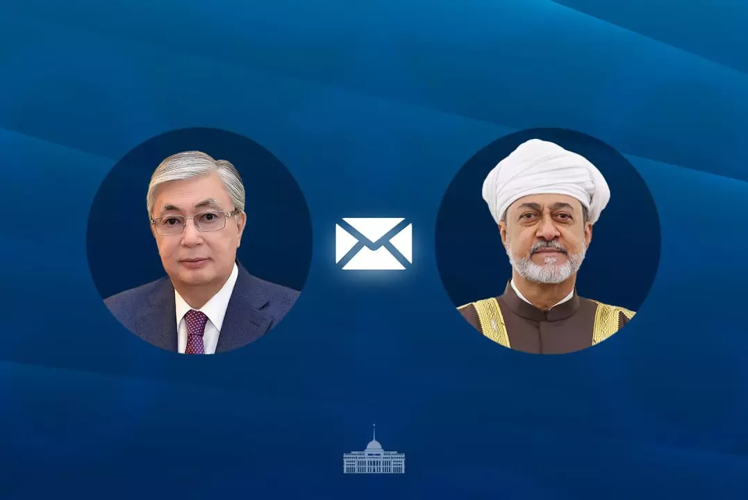 Токаев поздравил султана Омана с Национальным днем Султаната