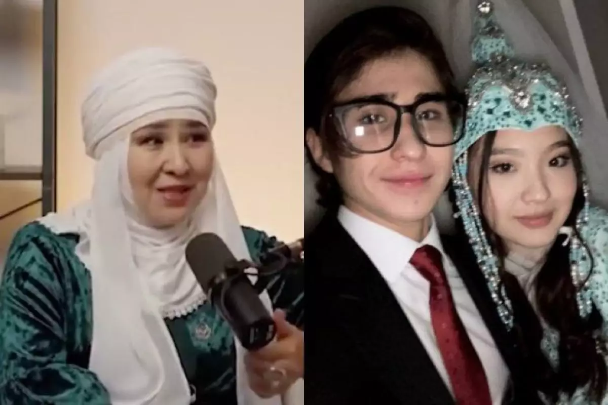 «Ұлым 17-де, келінім 16-да»: Айнұр Жүгінісова кіші ұлының ерте үйлену себебін түсіндірді (ВИДЕО)