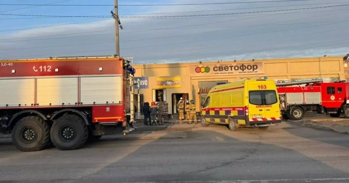  Қосшыдағы ет дүкенінен өрт шықты 