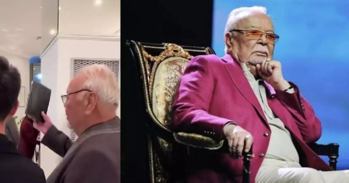  `Қос қолдап амандаспай ма?`: Асанәлі Әшімов өз шәкіртімен қалжыңдасты (ВИДЕО) 