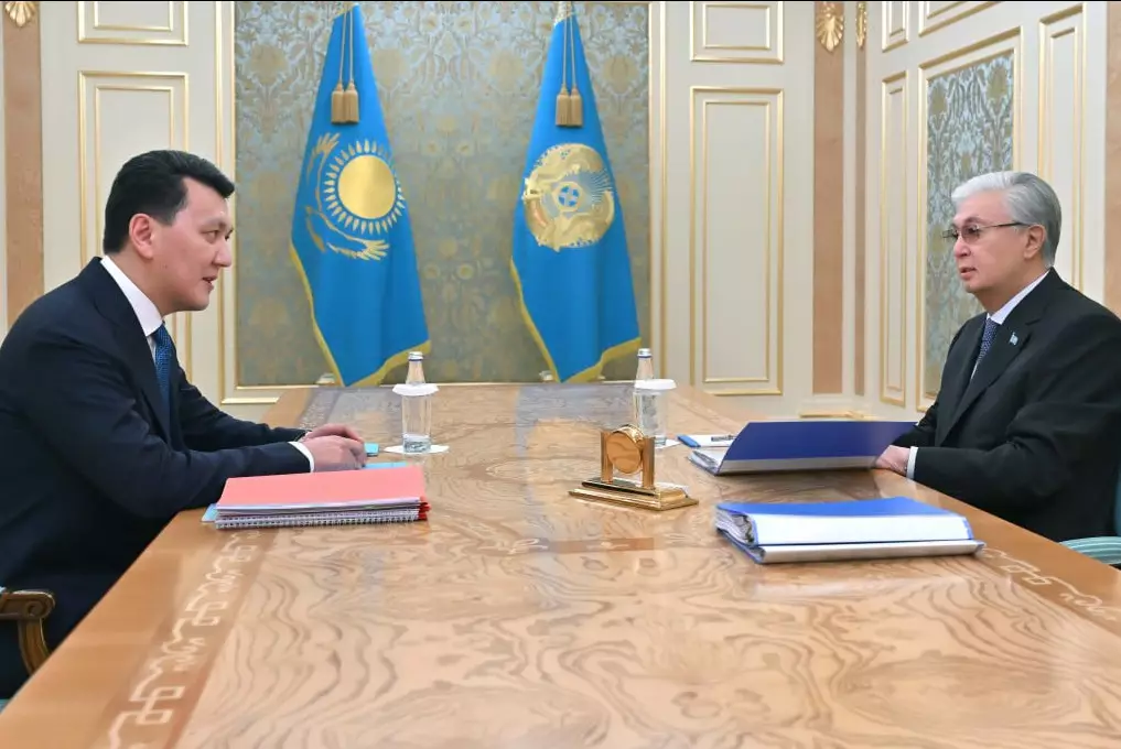Карин отчитался перед Токаевым о результатах деятельности рабочей группы по Парламентской реформе
