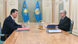 Президент Мемлекеттік кеңесші Ерлан Қаринді қабылдады