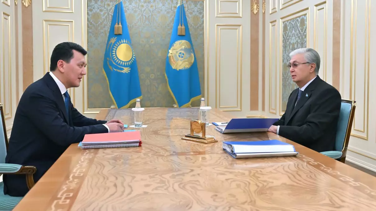 Тоқаев Каринді қабылдады