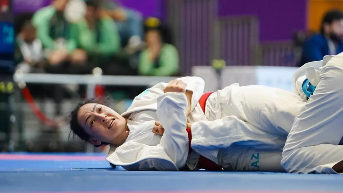 Мариан Журавлёва Ислам ынтымақтастығы ойындарында джиу-джитсудан алтын медаль жеңіп алды