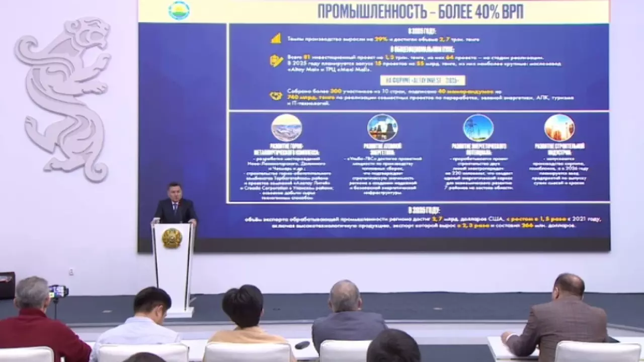 Аким ВКО рассказал о социально-экономическом развитии региона