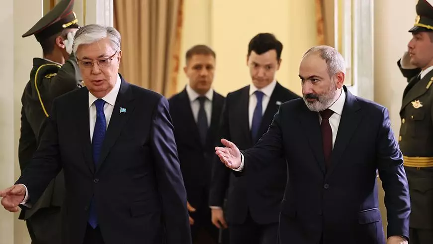 Никол Пашинян отправился в Казахстан.