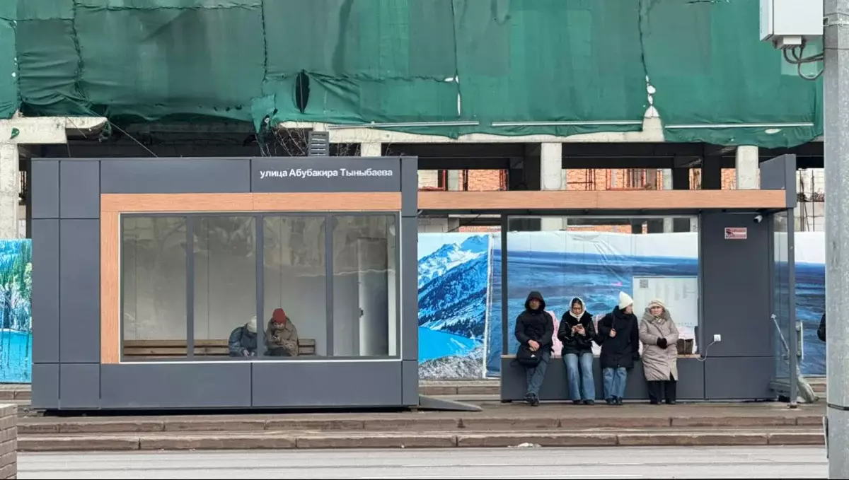 Еще 63 теплые остановки пообещали установить до конца года в акимате Астаны