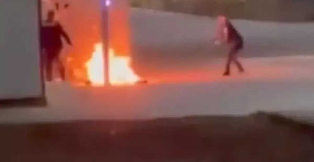 Маңғыстауда ер адам өз-өзін өртеп жібермек болды