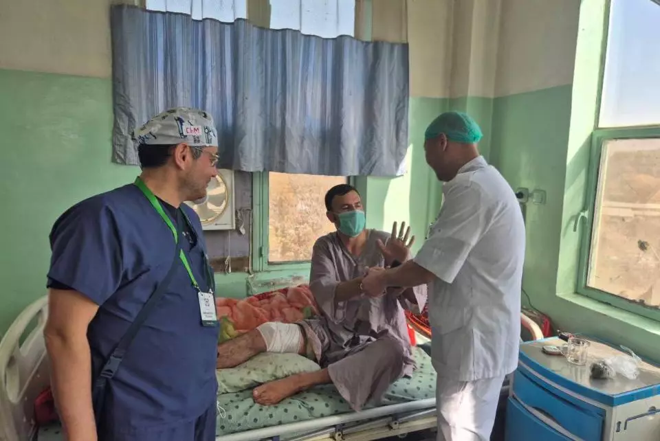 Казахстанские медики помогают пострадавшим от землетрясения в Афганистане