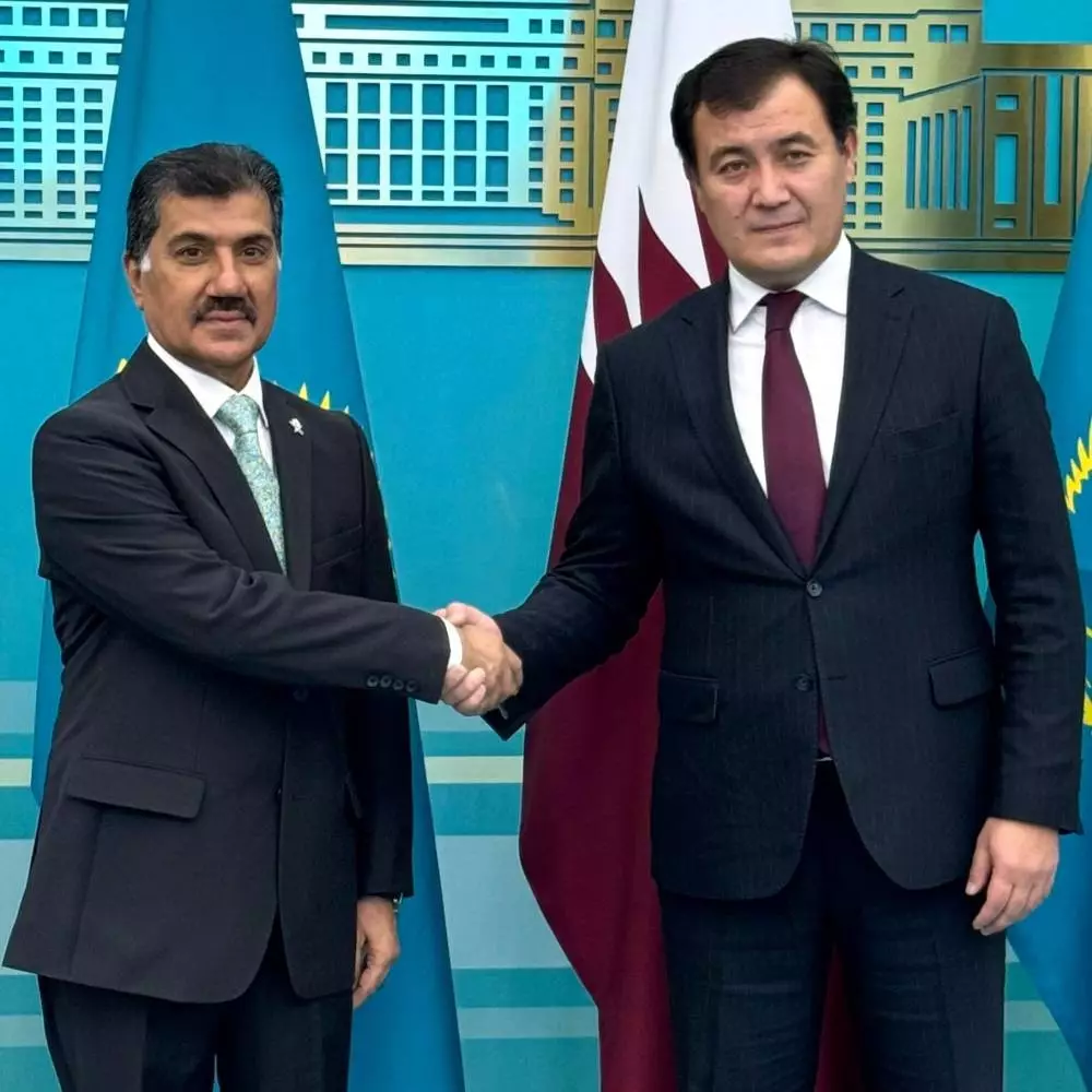 Катар и Казахстан провели раунд политических консультаций.